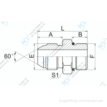 JIS Gas Male/SAE Male O-Ring